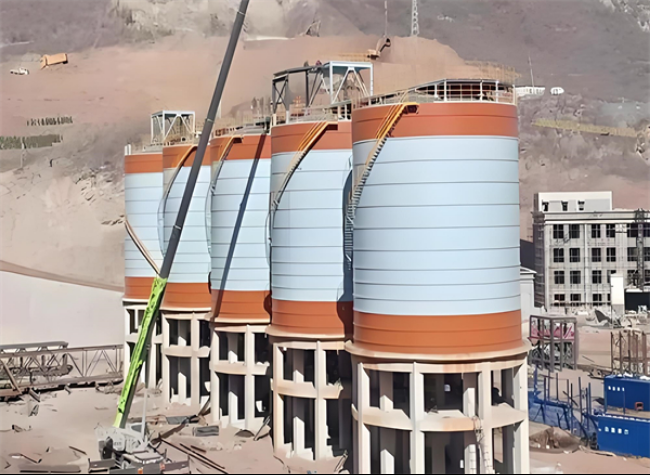 萝北高架钢板仓